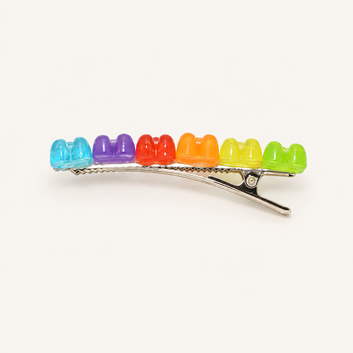 Jelly Bear Mini Clip Set — Blue — BP-003-BL