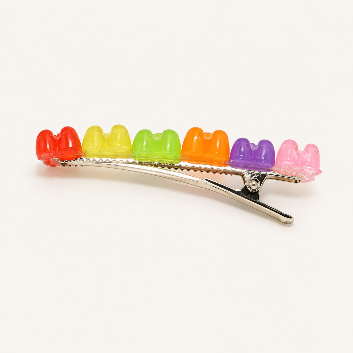Jelly Bear Mini Clip Set — Orange — BP-003-OR