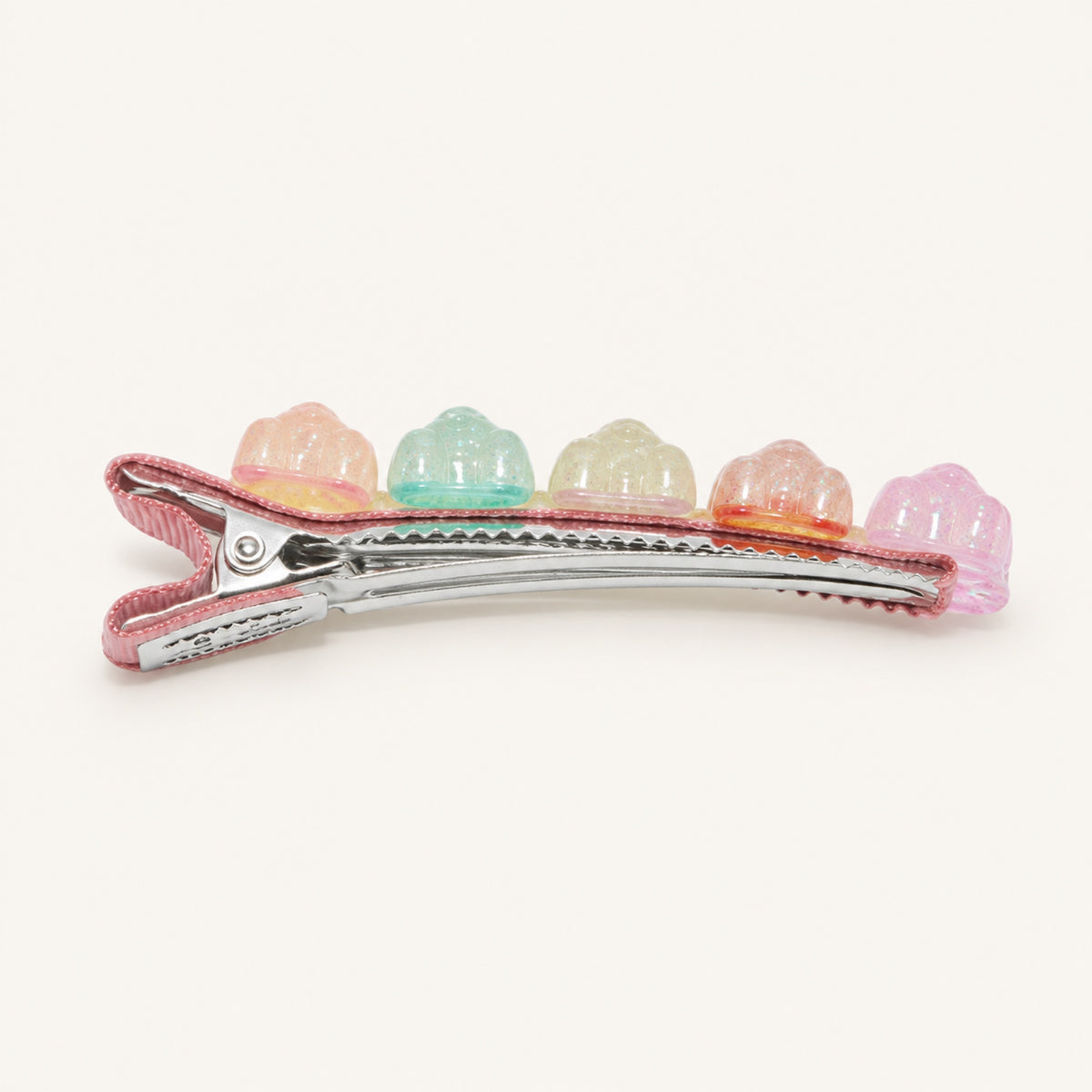 Rainbow Jelly Bear Mini Clip Set — Purple — BP-005-PP