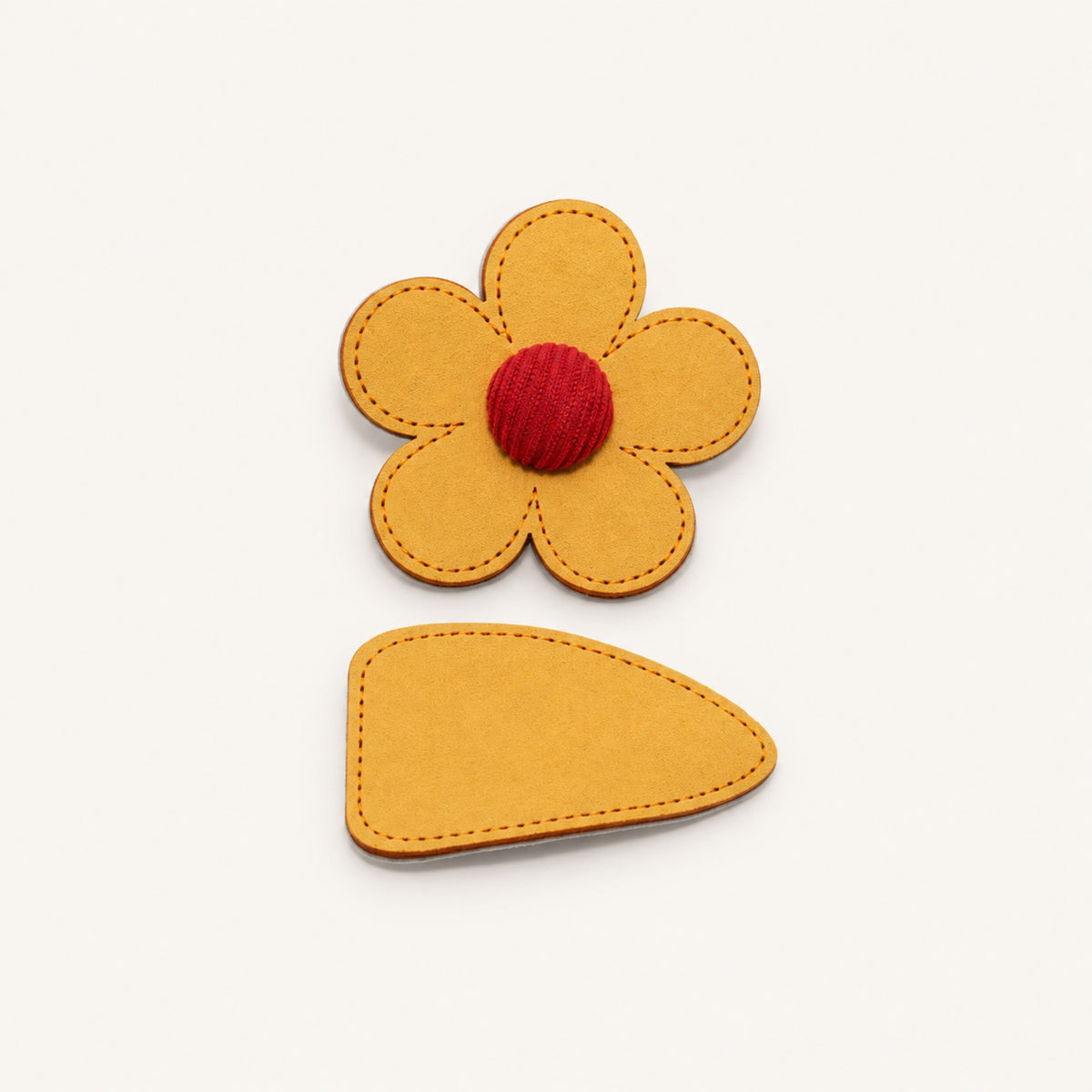 Big Bloom & Color Pop 2-Piece Clip Set — Yellow