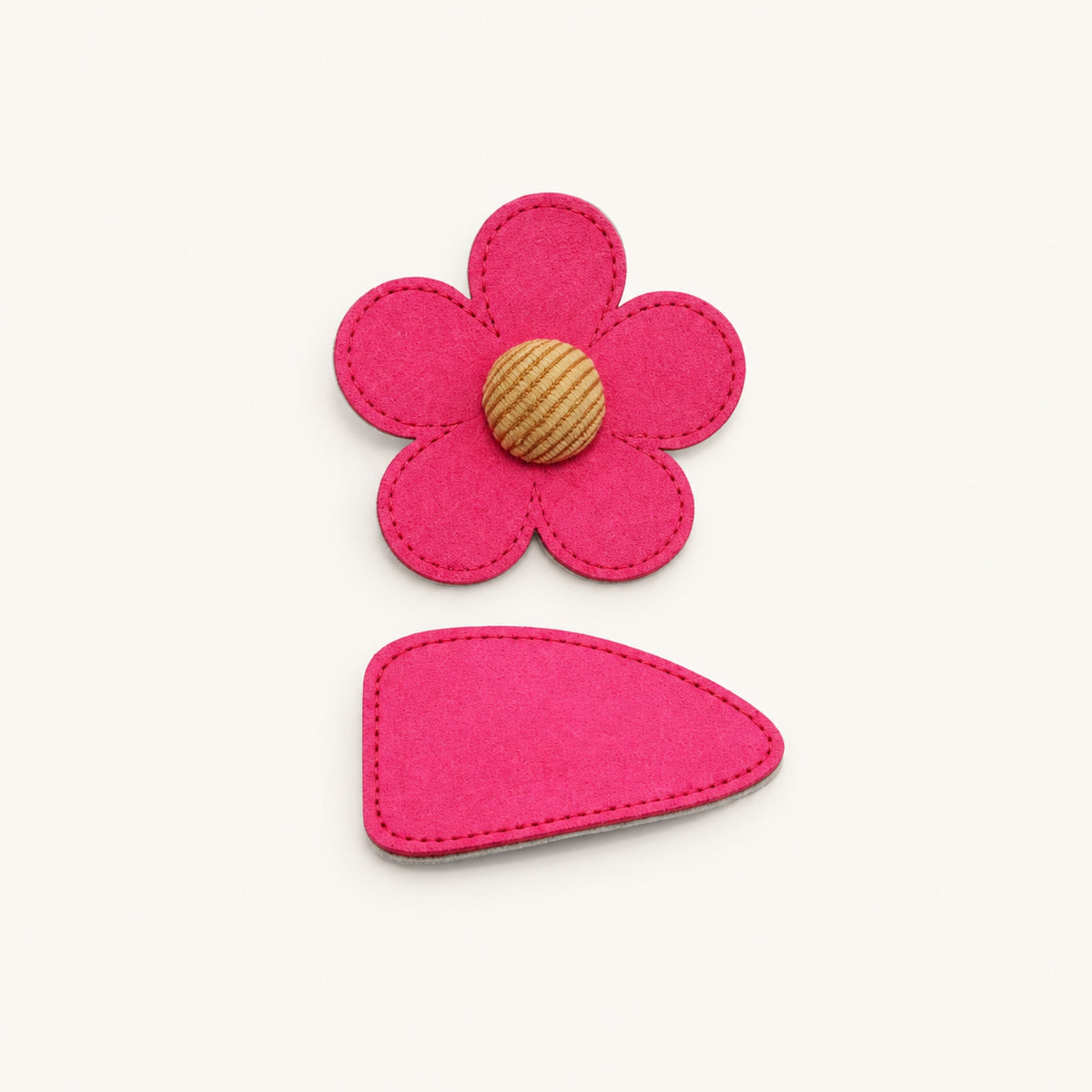 Big Bloom & Color Pop 2-Piece Clip Set — Pink