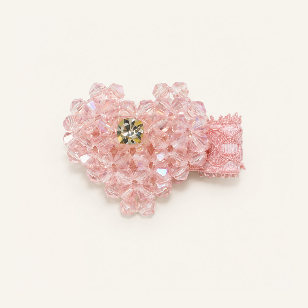 Sweetheart Crystal Clip Pair — IP2-04-PK