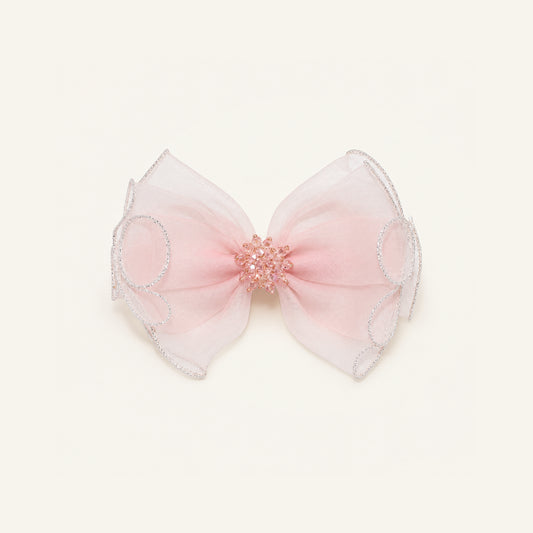 Little Crown Organza Bow — IP2-07-PK