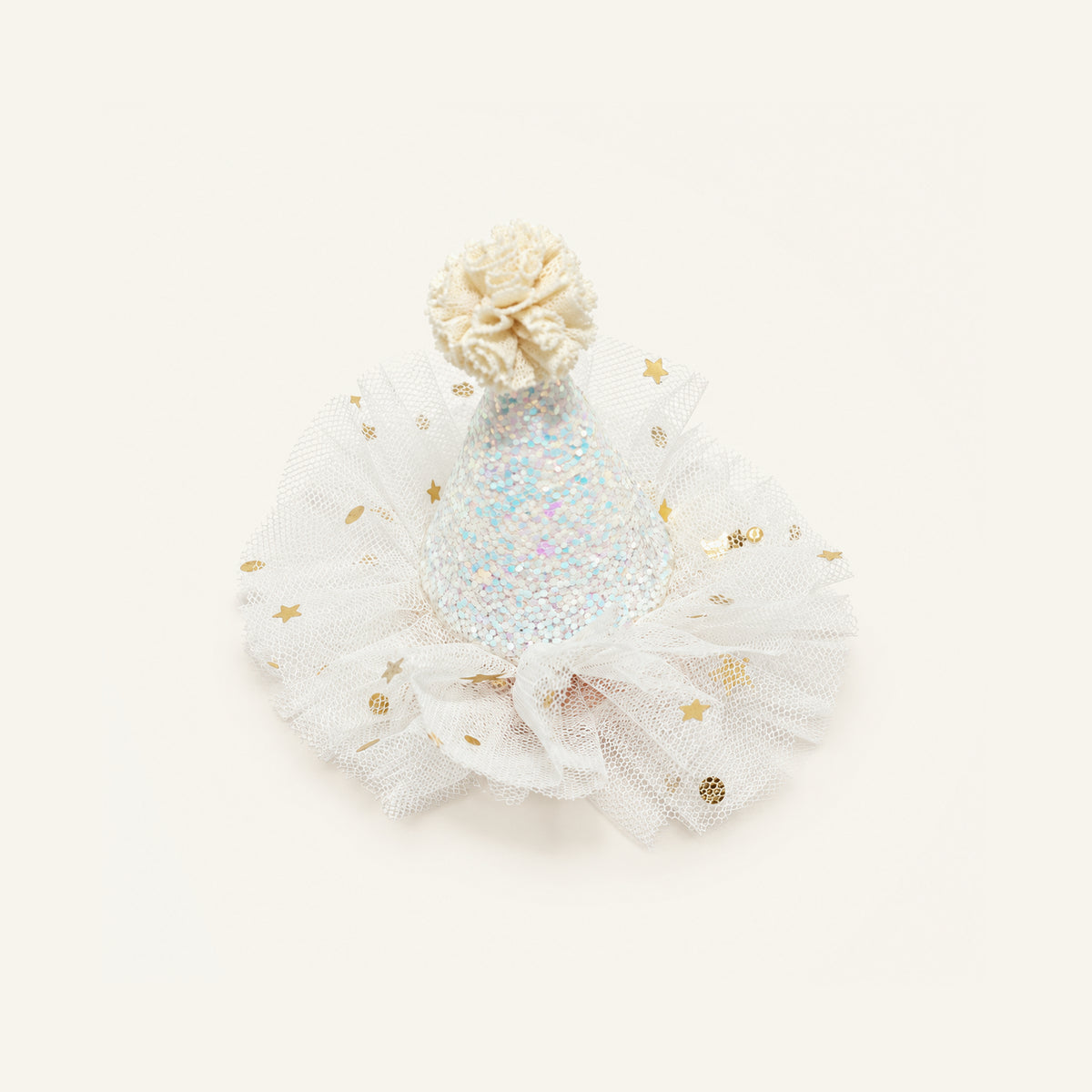 Tutu Party Hat Hair Clip — IP2-11-IV