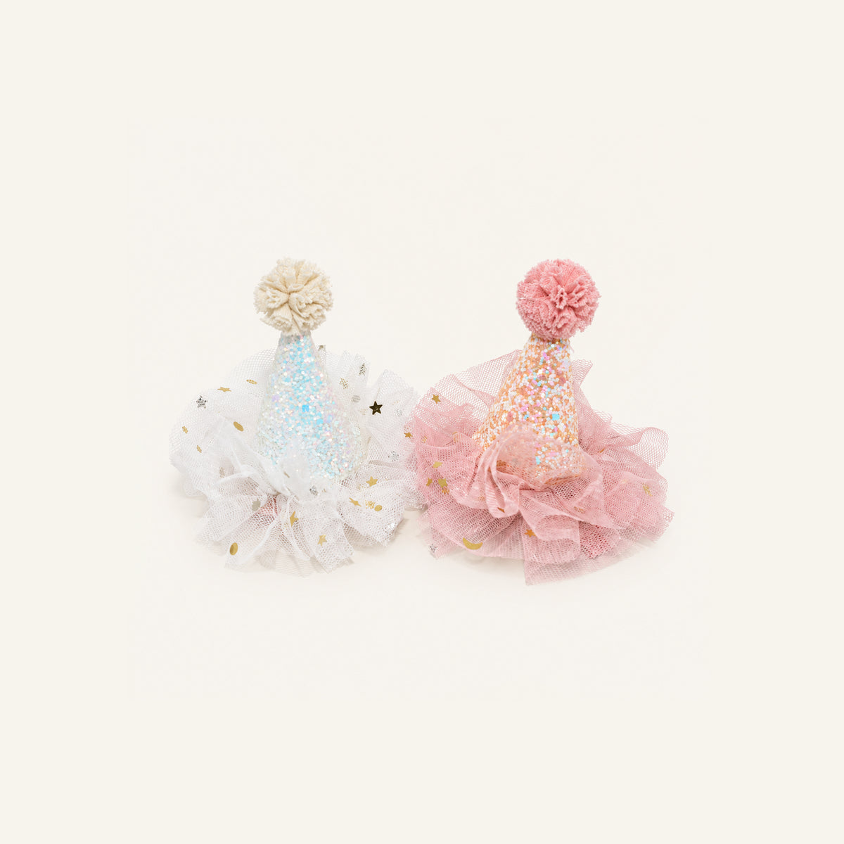 Tutu Party Hat Hair Clip — IP2-11-MULTI