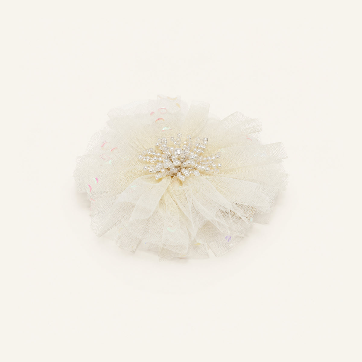 Starburst Crystal Tulle Bow — IP2-12-IV