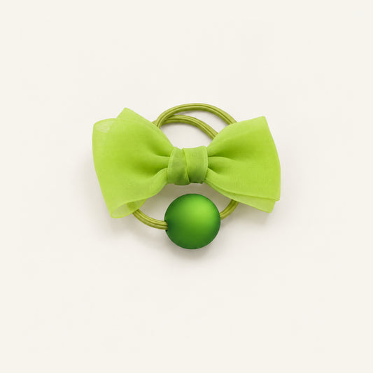 Candy Pop Bow Hair Tie — PP-005-LM