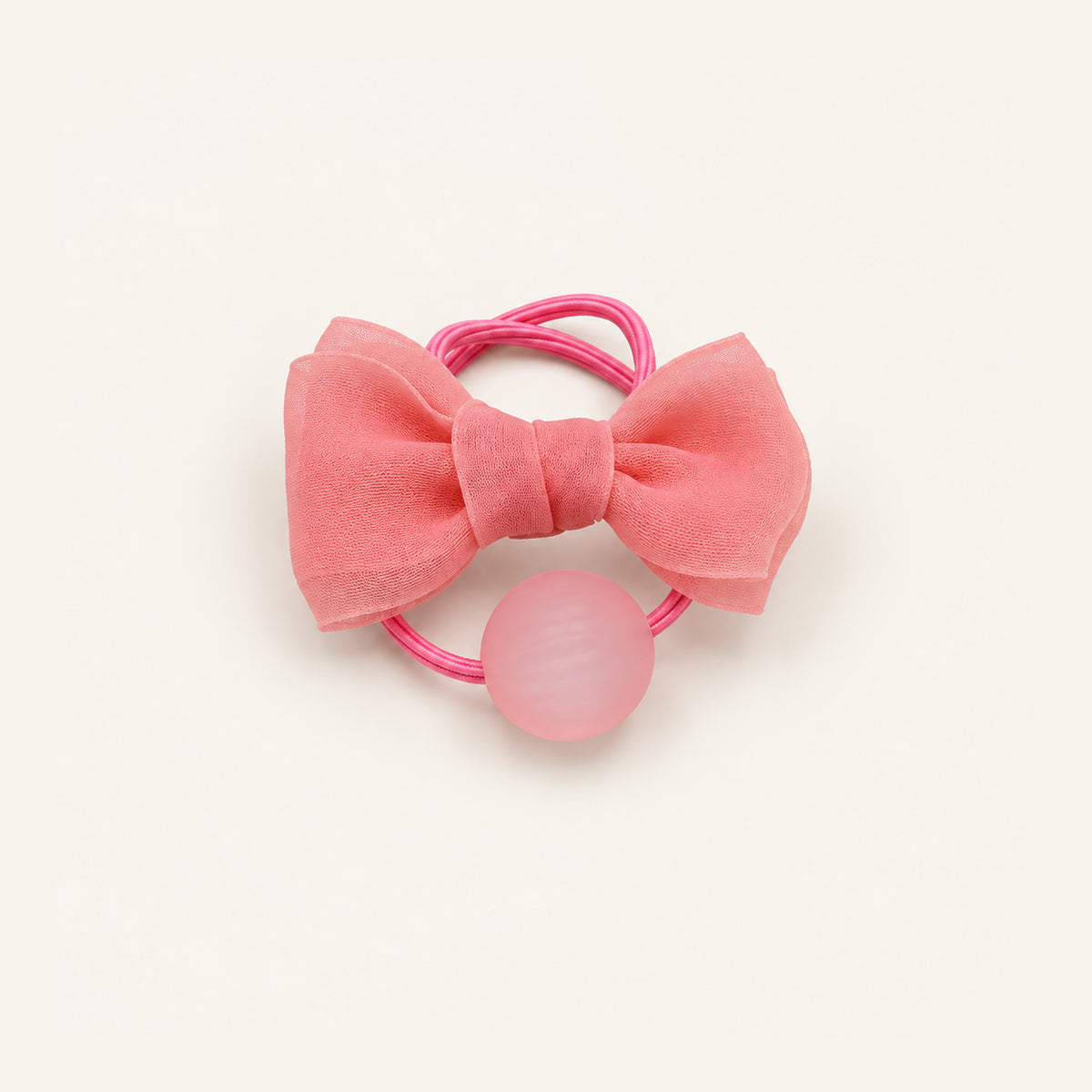 Candy Pop Bow Hair Tie — PP-005-PK