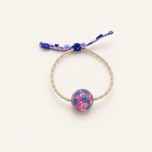Confetti Garden Floral Hair Tie — PP-007-BLF