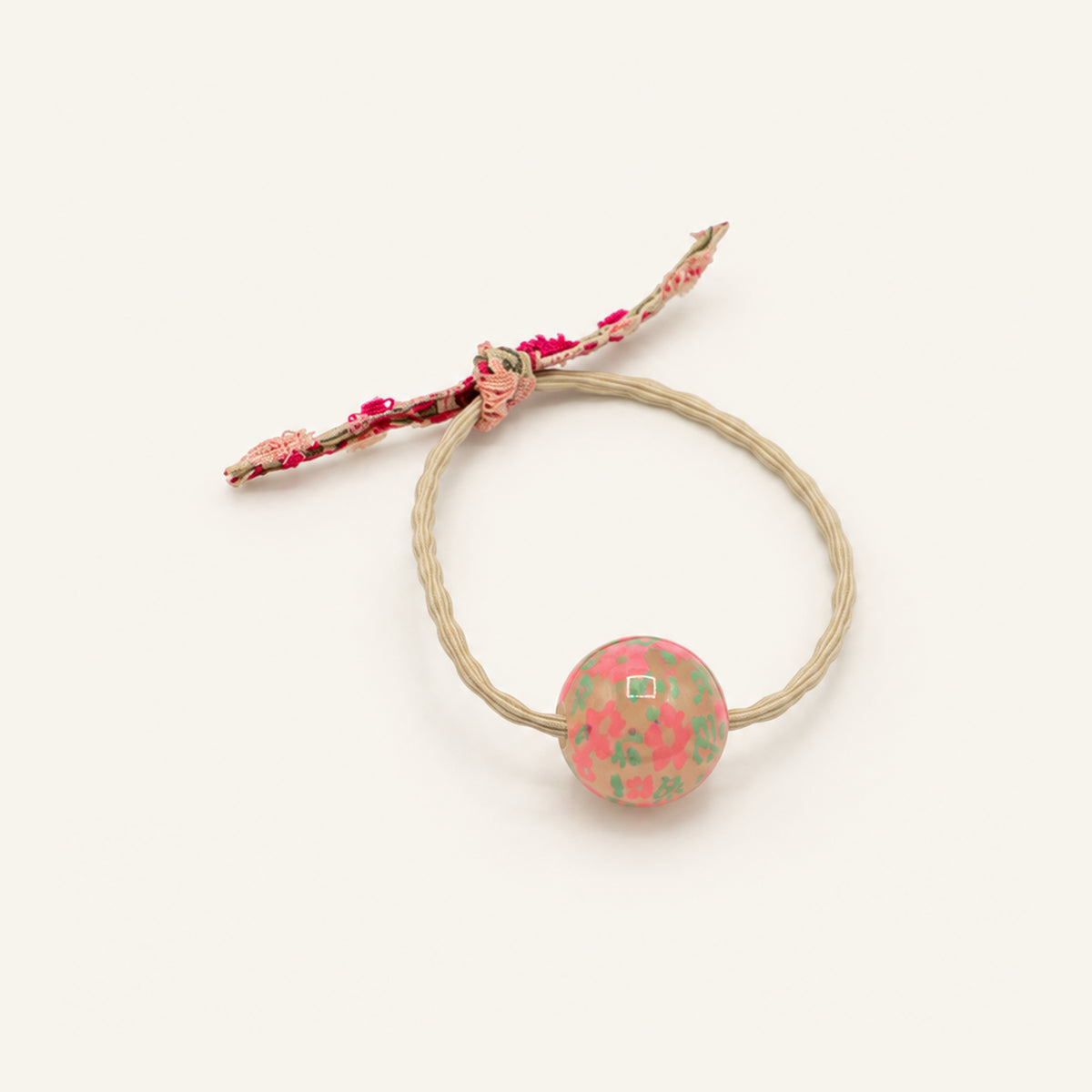 Confetti Garden Floral Hair Tie — PP-007-PKF