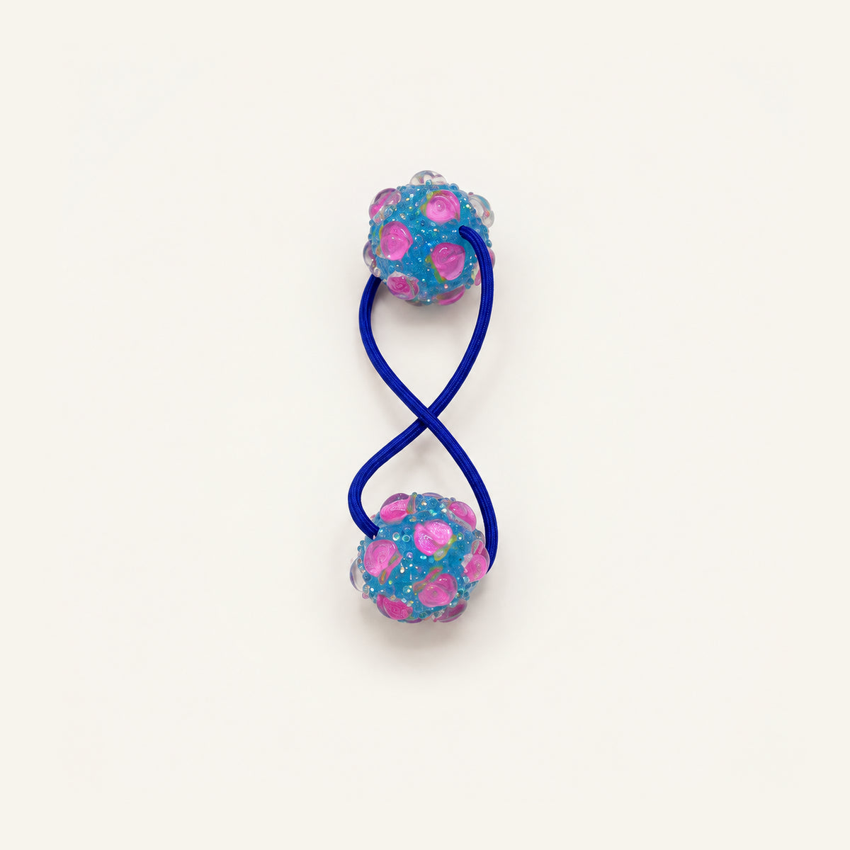 Double Bubble Printed Hair Tie — PP-008-BLF