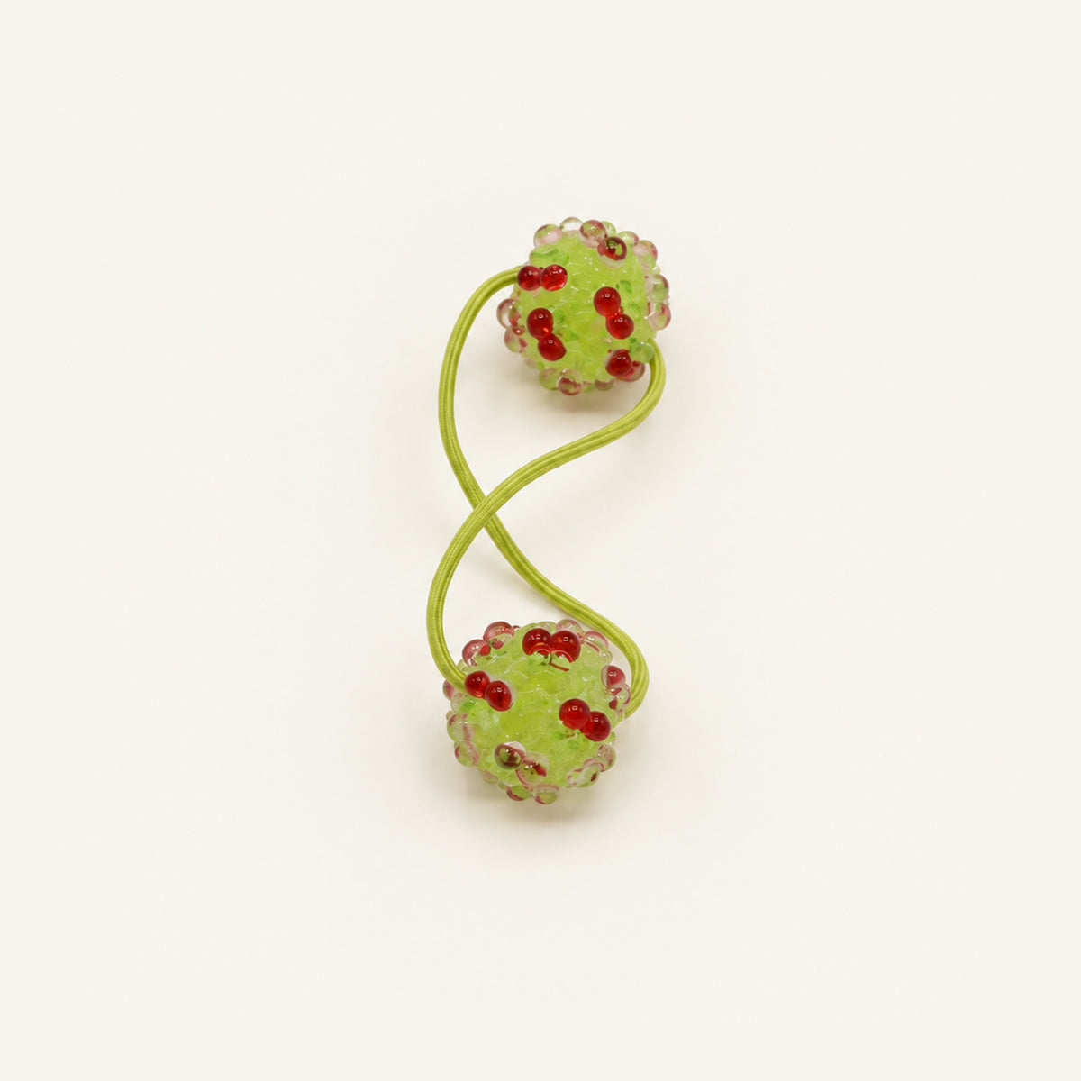 Double Bubble Printed Hair Tie — PP-008-LM