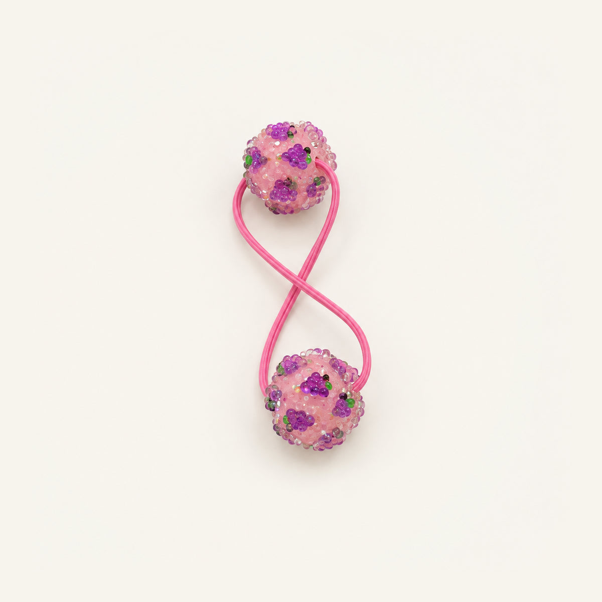 Double Bubble Printed Hair Tie — PP-008-PK