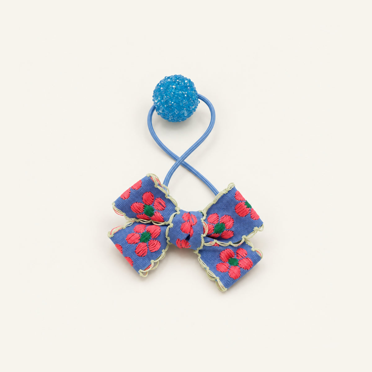 Petal Party 3D Bow Hair Tie — PP-009-BL