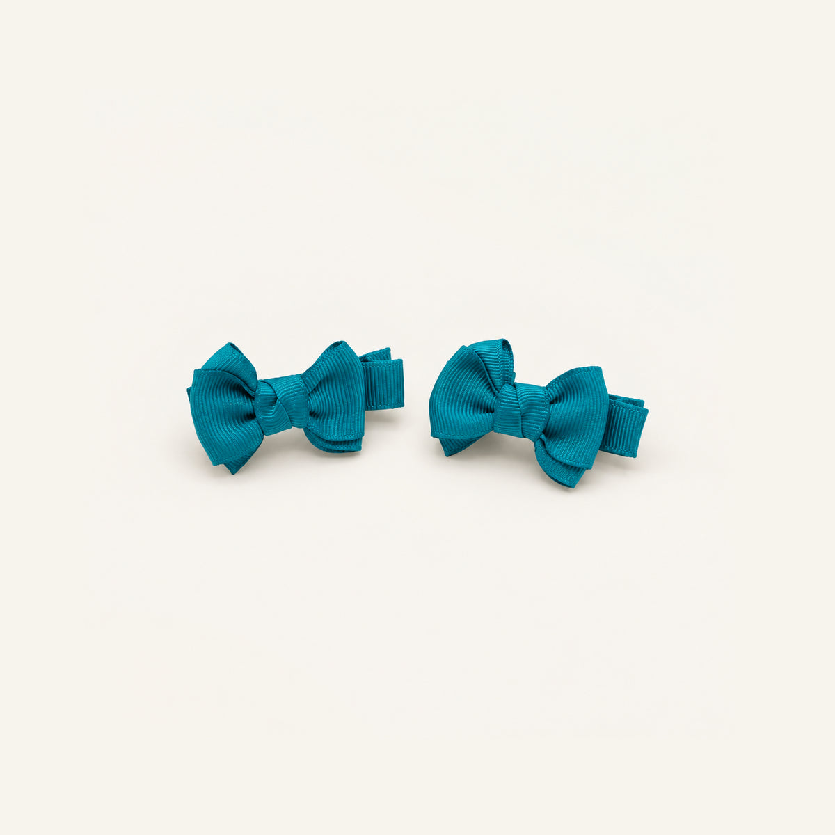 Little Lou Double-Bow Clip Set — PP-011-BL