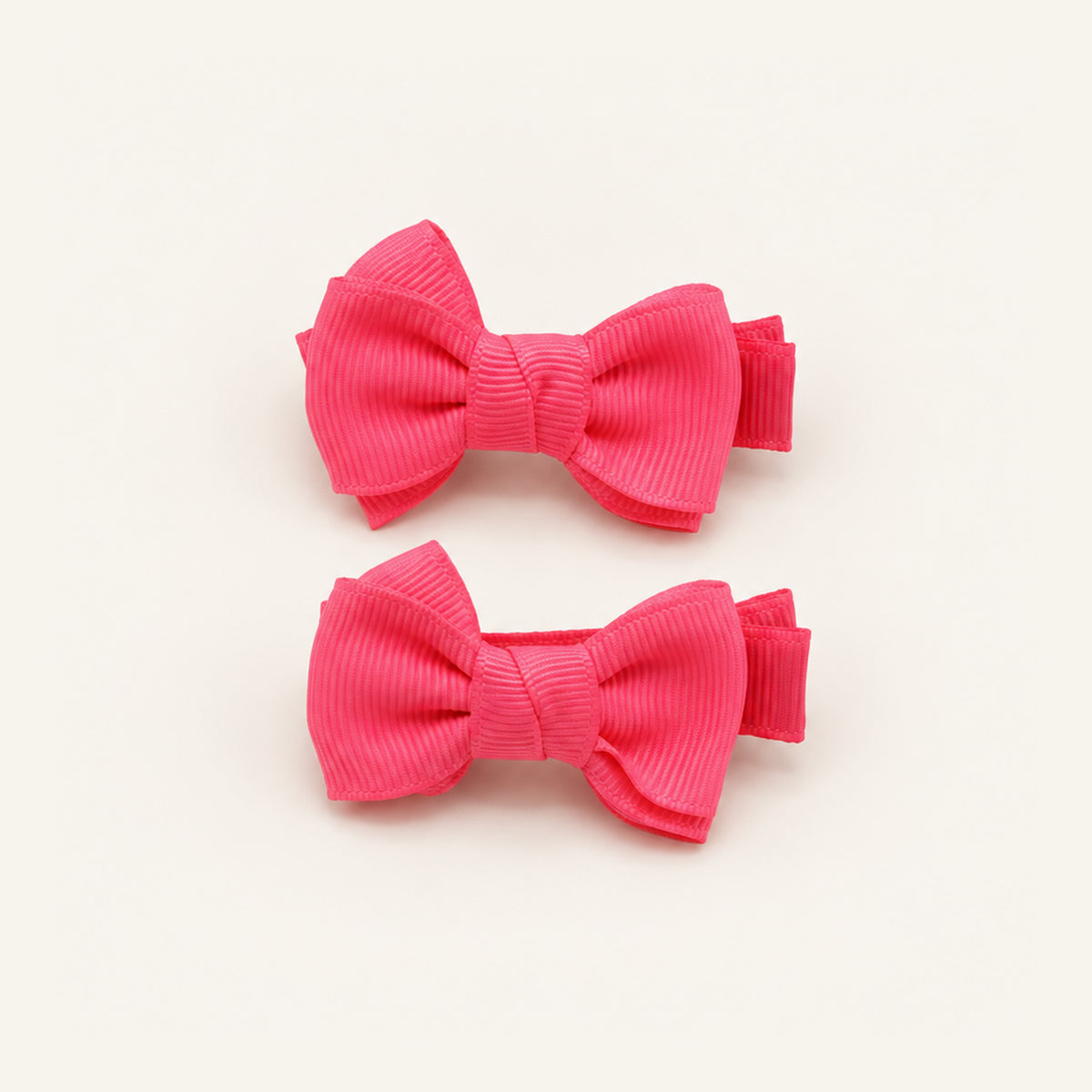 Little Lou Double-Bow Clip Set — PP-011-PK