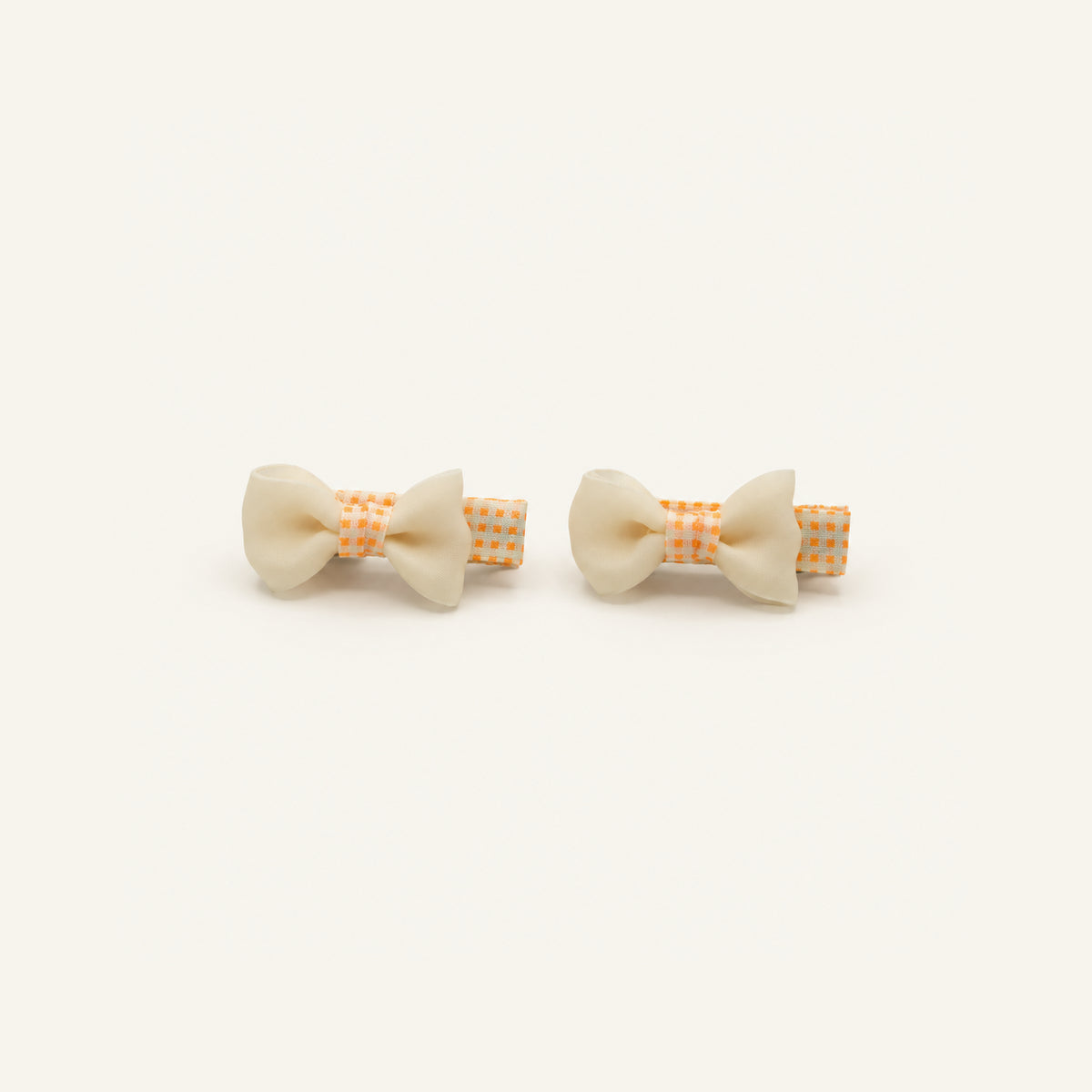 Picnic Pop Gingham Mini Bow Clip Set — PP-014-PC