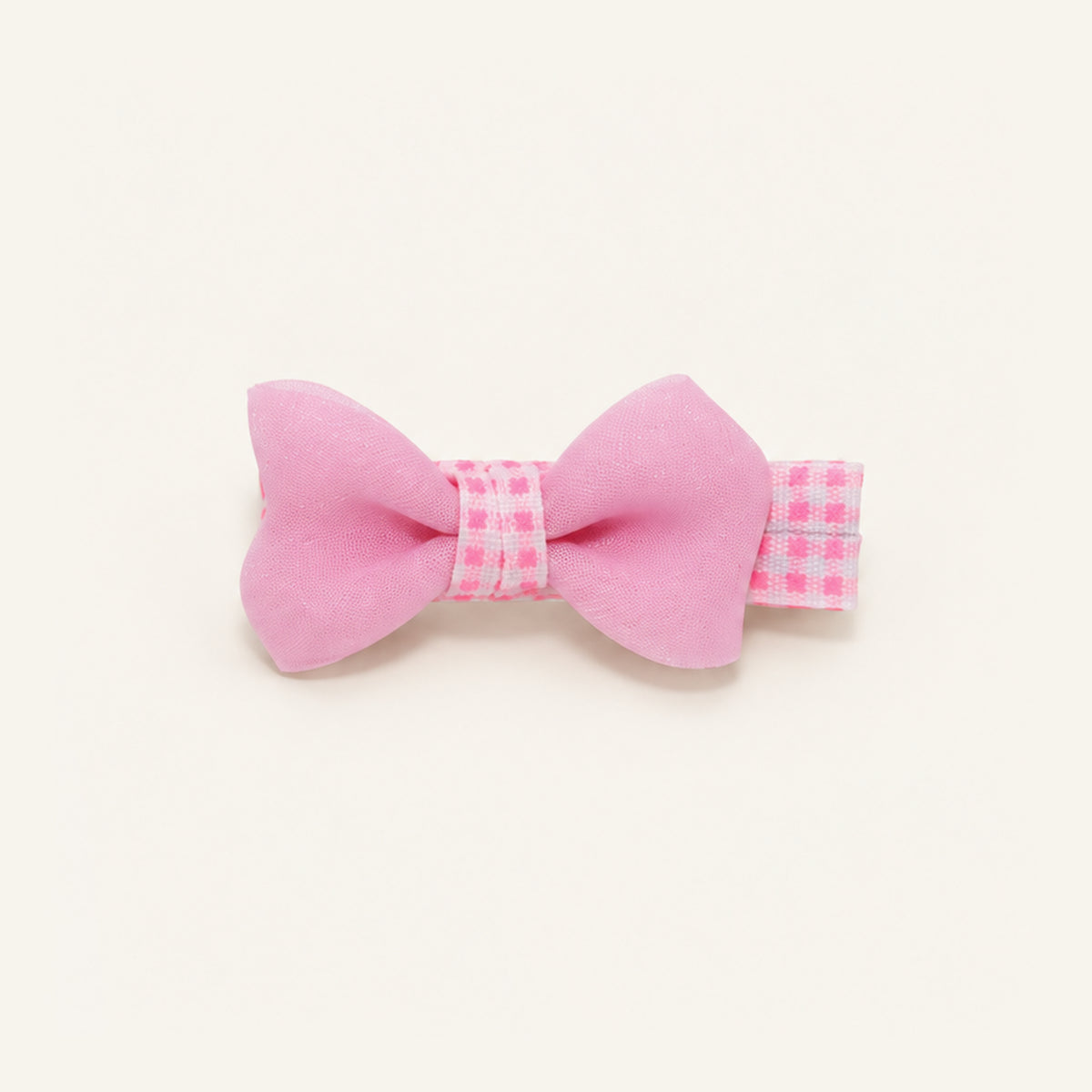 Picnic Pop Gingham Mini Bow Clip Set — PP-014-PK