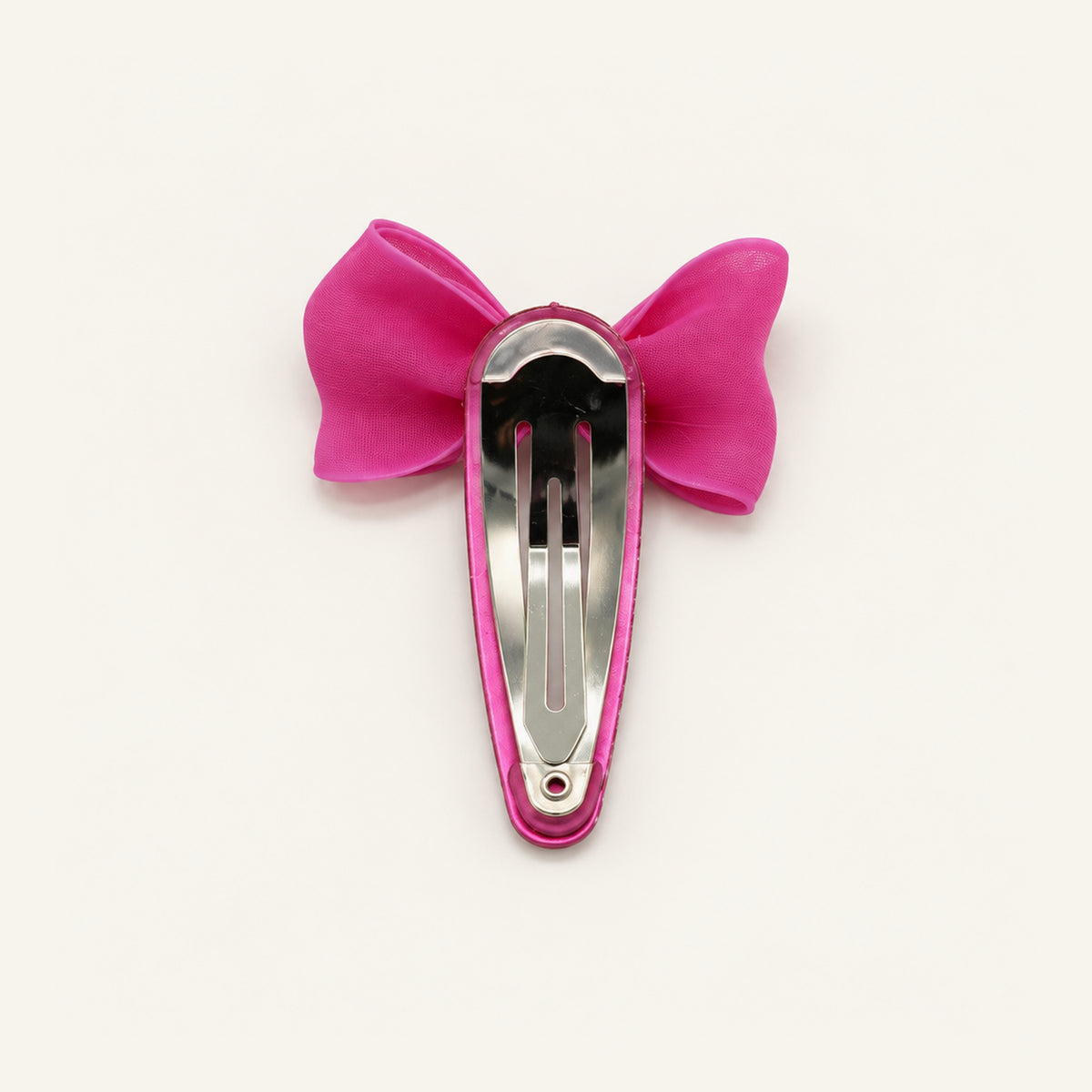 Candy Dot Bow Snap Clip Set — PP-016-PK