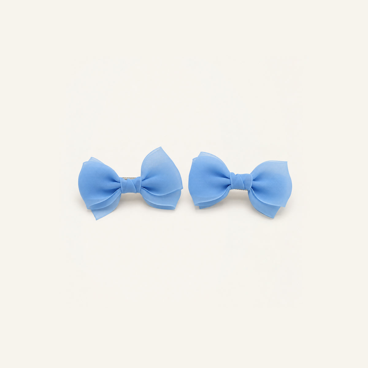 Double Darling Bow Clip Set — PP-019-BL