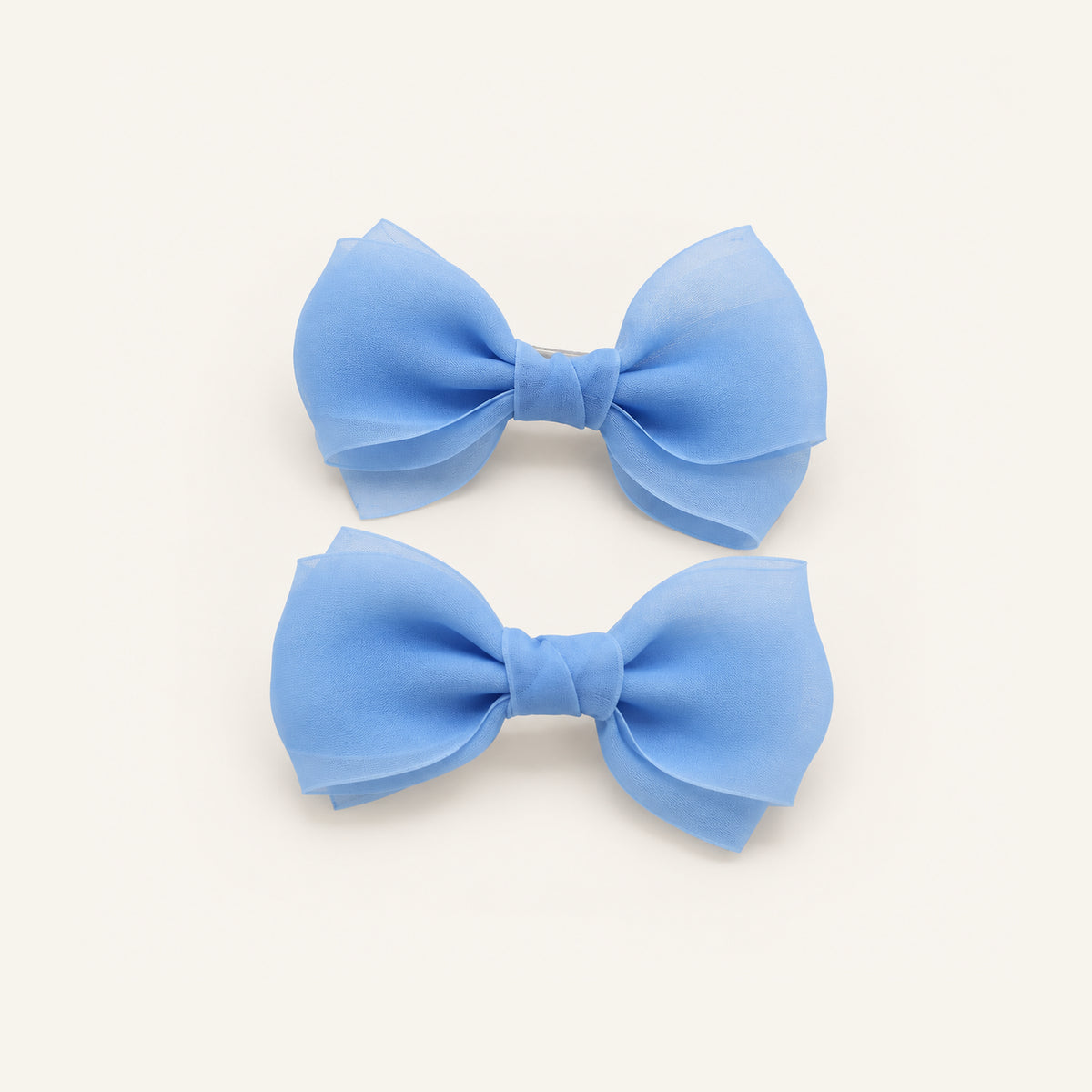Double Darling Bow Clip Set — PP-019-BL