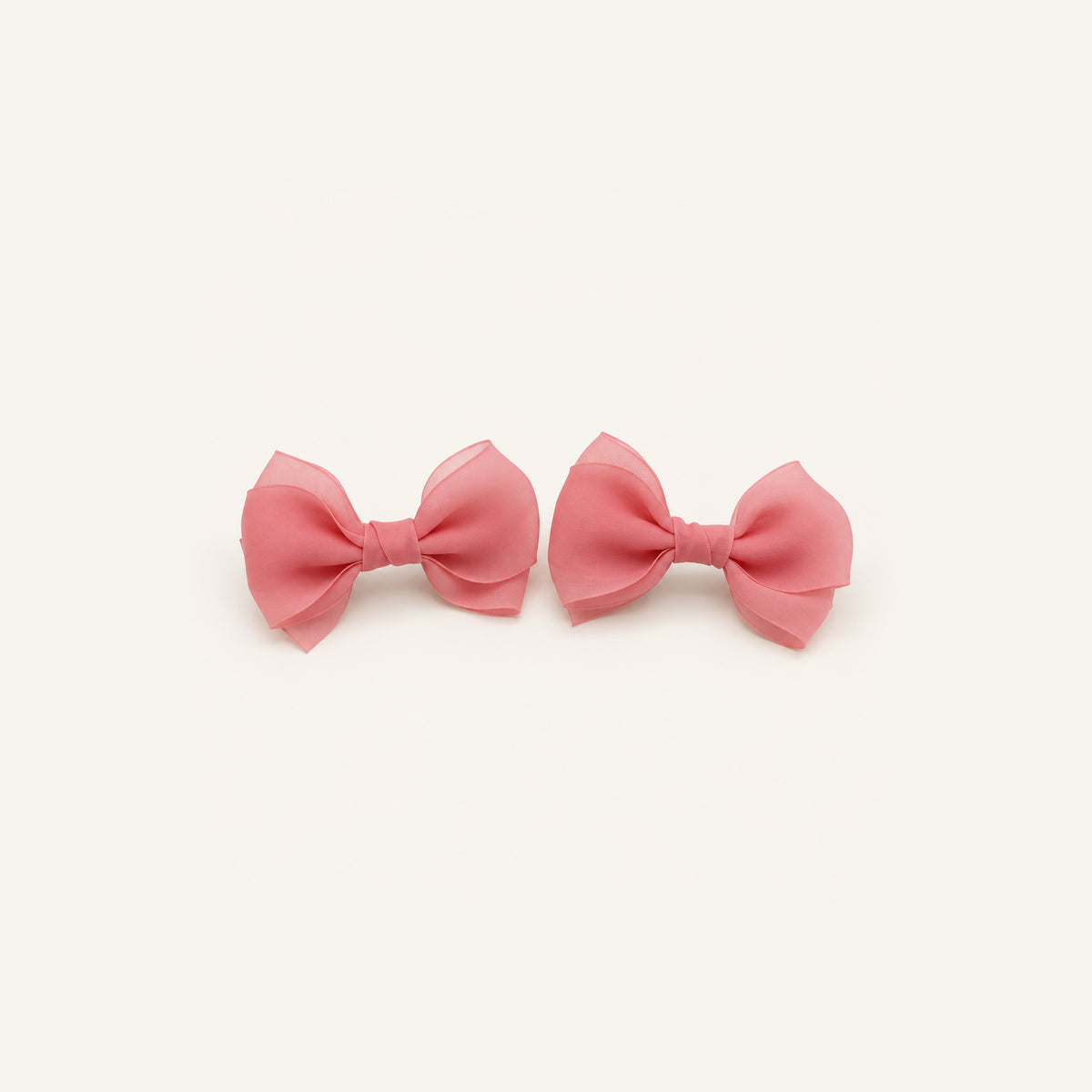 Double Darling Bow Clip Set — PP-019-PK