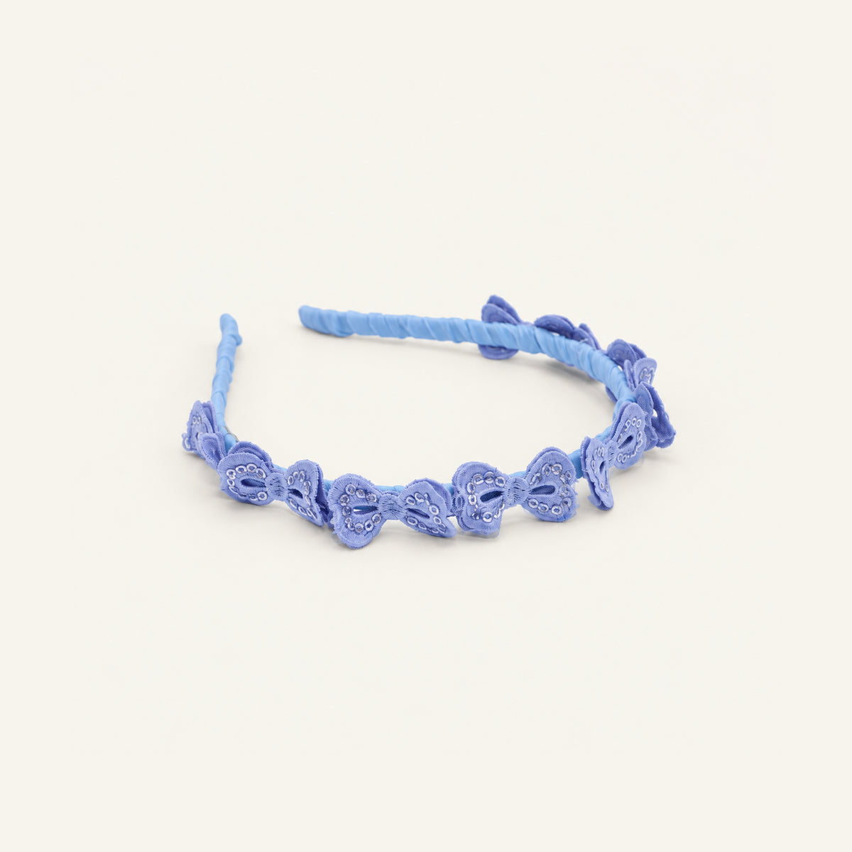 Rosette Parade Headband — PP-021-BL