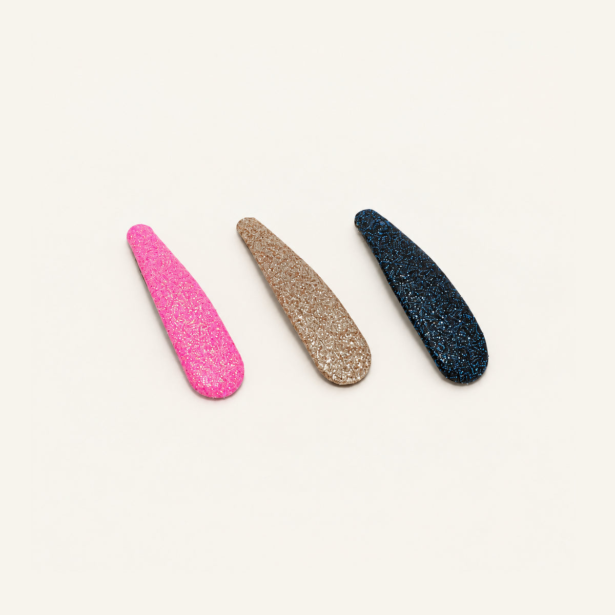 Disco Drop Glitter Clip Pair — PPF-04-MULTI