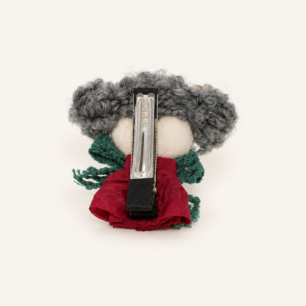 Sleepy Doll Statement Hair Clip — PPF-06-RG