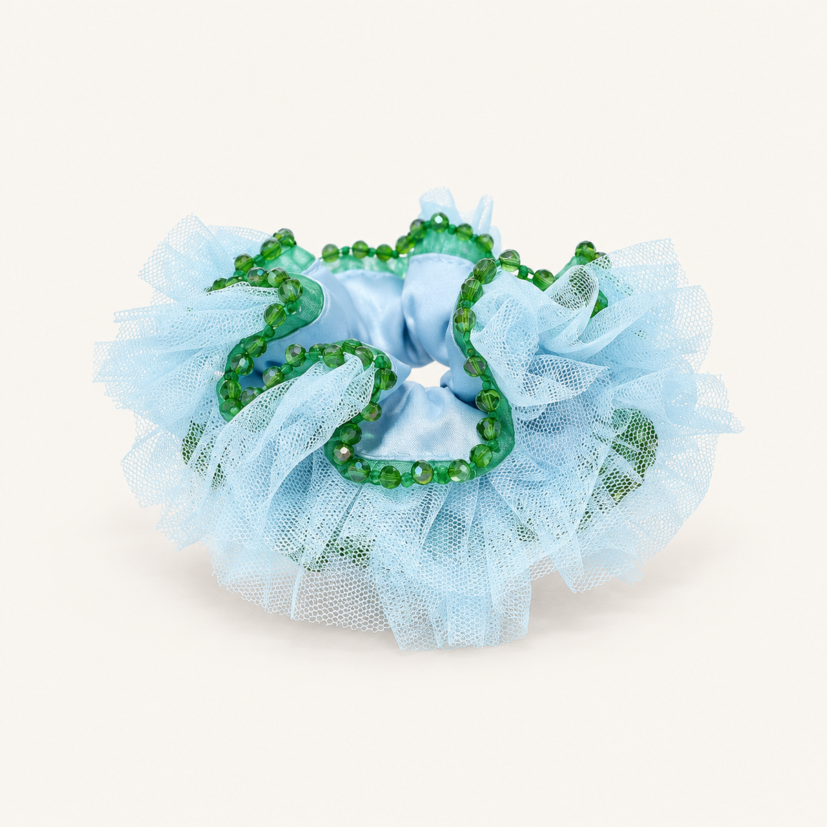 Bluebell Bead Tutu Scrunchie