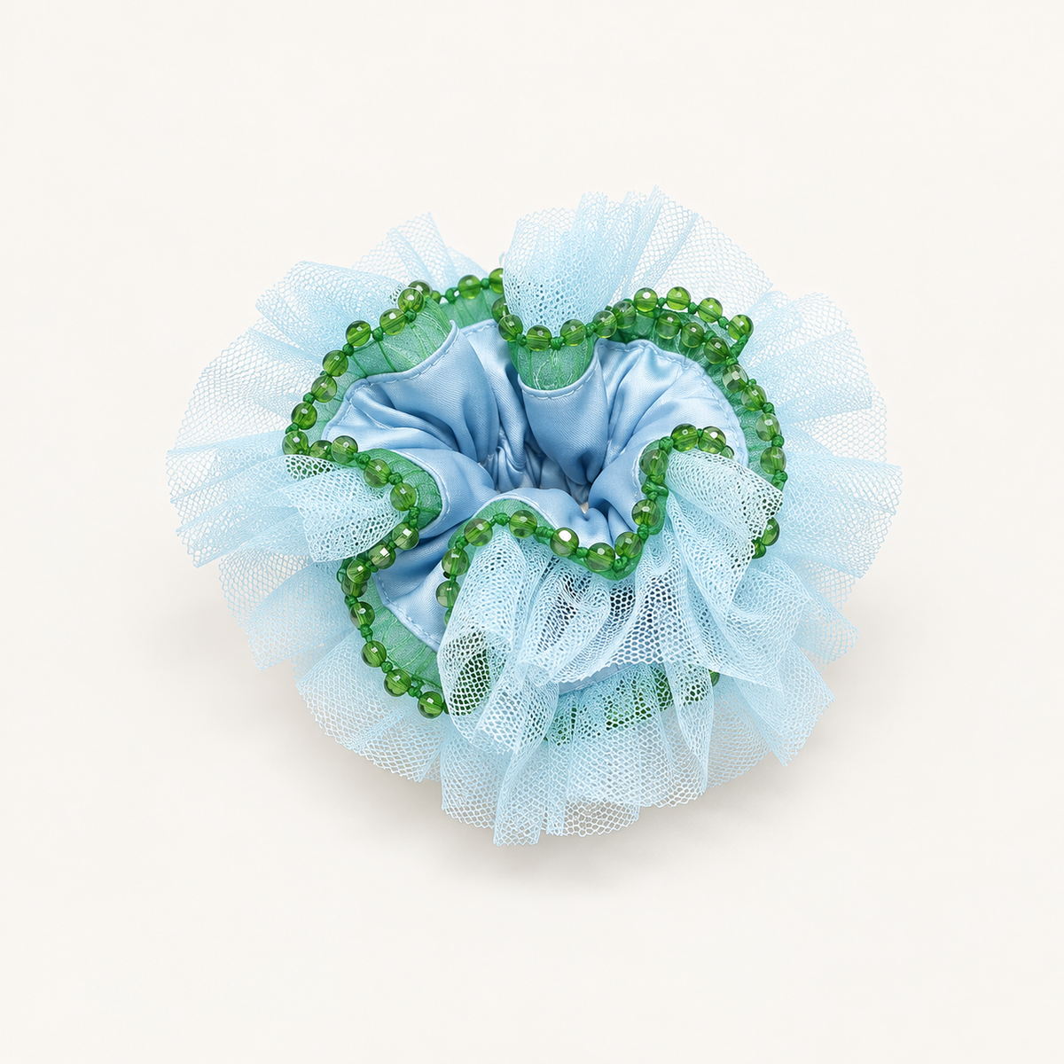 Bluebell Bead Tutu Scrunchie